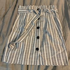 Striped skirt